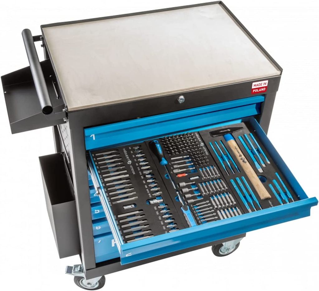 Högert Technik HT7G046 Werkstattschränke, stal, 910 x 470 mm