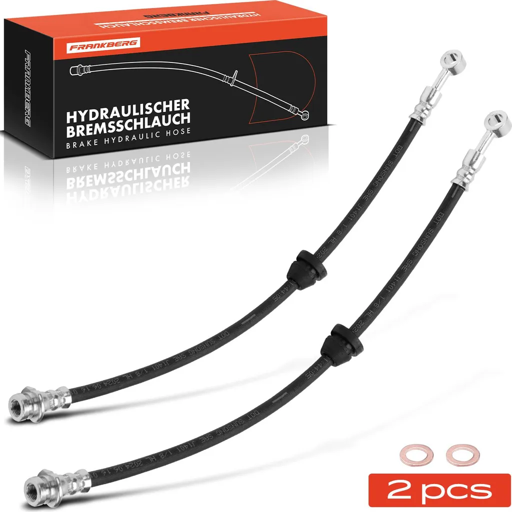 Flexible de frein avant pour Daewoo Matiz et Spark - Kit de 2 Flexibles