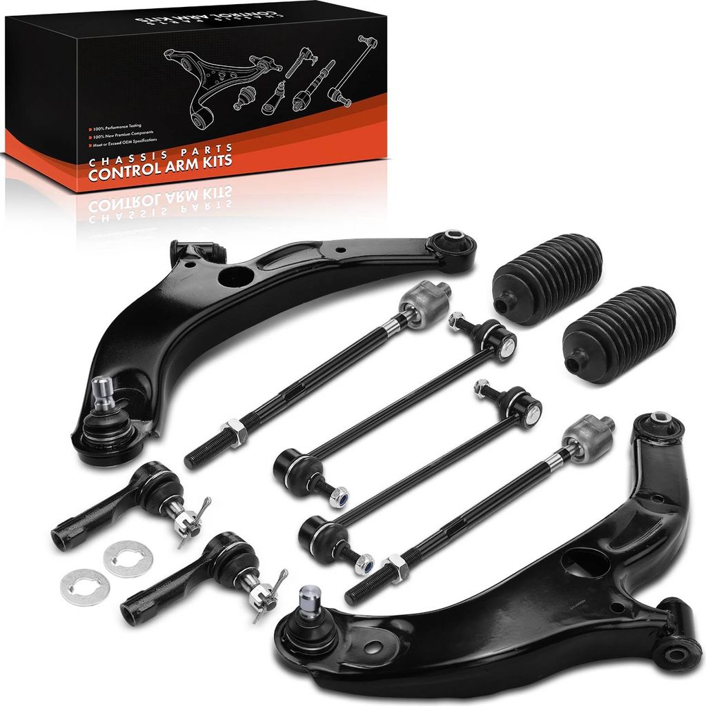 Frankberg 1x Querlenker Satz Vorderachse für Mazda 323 F VI BJ 323 S VI Premacy CP 1.3L 1.5L 1.6L 1.8L 2.0L 1998-2005