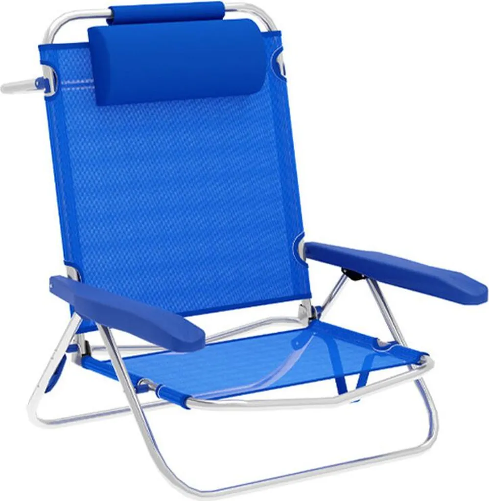 Siège de Camping Marbueno pour Plein Air - Aluminium et Grand Confort