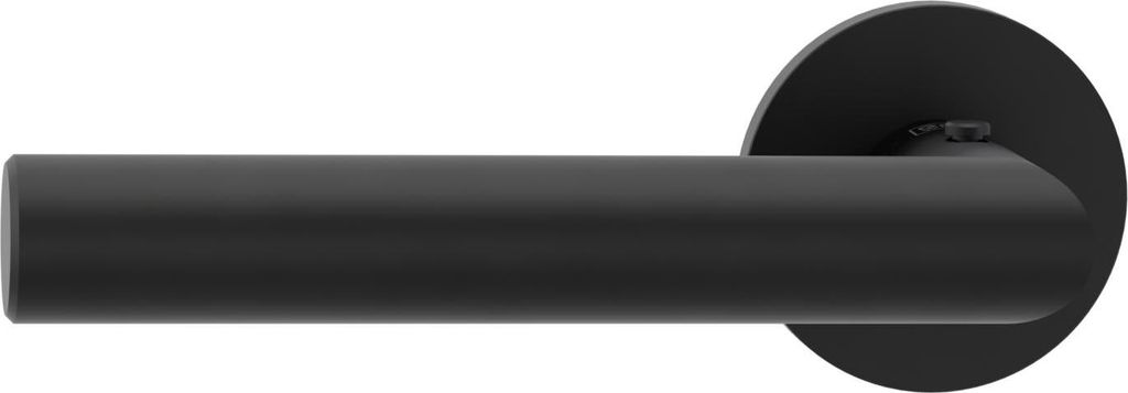 Griffwerk VAYA 128 LUCIA fast2fix Fast2Fix Rosetten rund smart2lock L Graphitschwarz