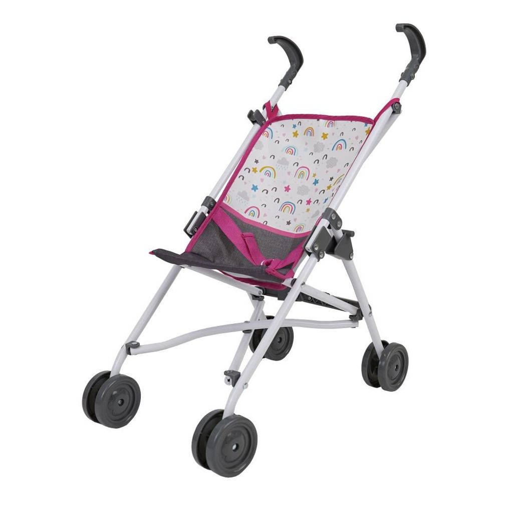 Kinderwagen-Golfschläger für Puppen - Regenbogen