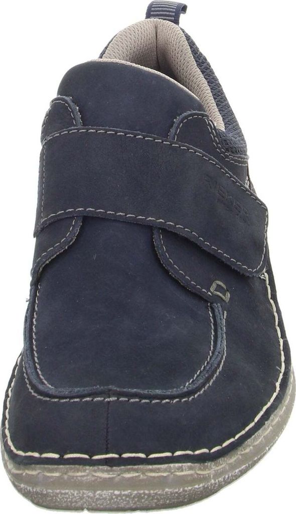Rieker Slipper - Blau Veloursleder Größe: 41 Normal Produktbild 10