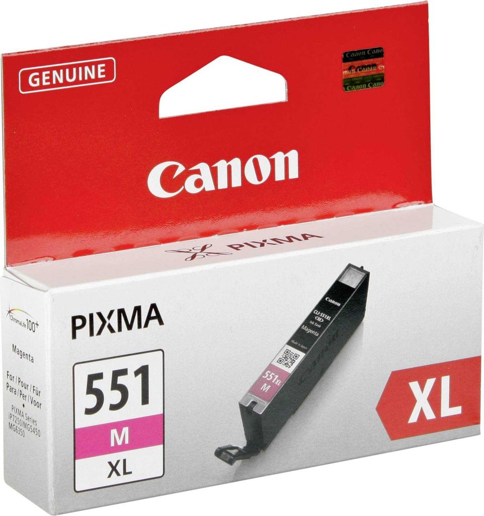 Canon CLI-551M XL Druckerpatrone magenta Produktbild 