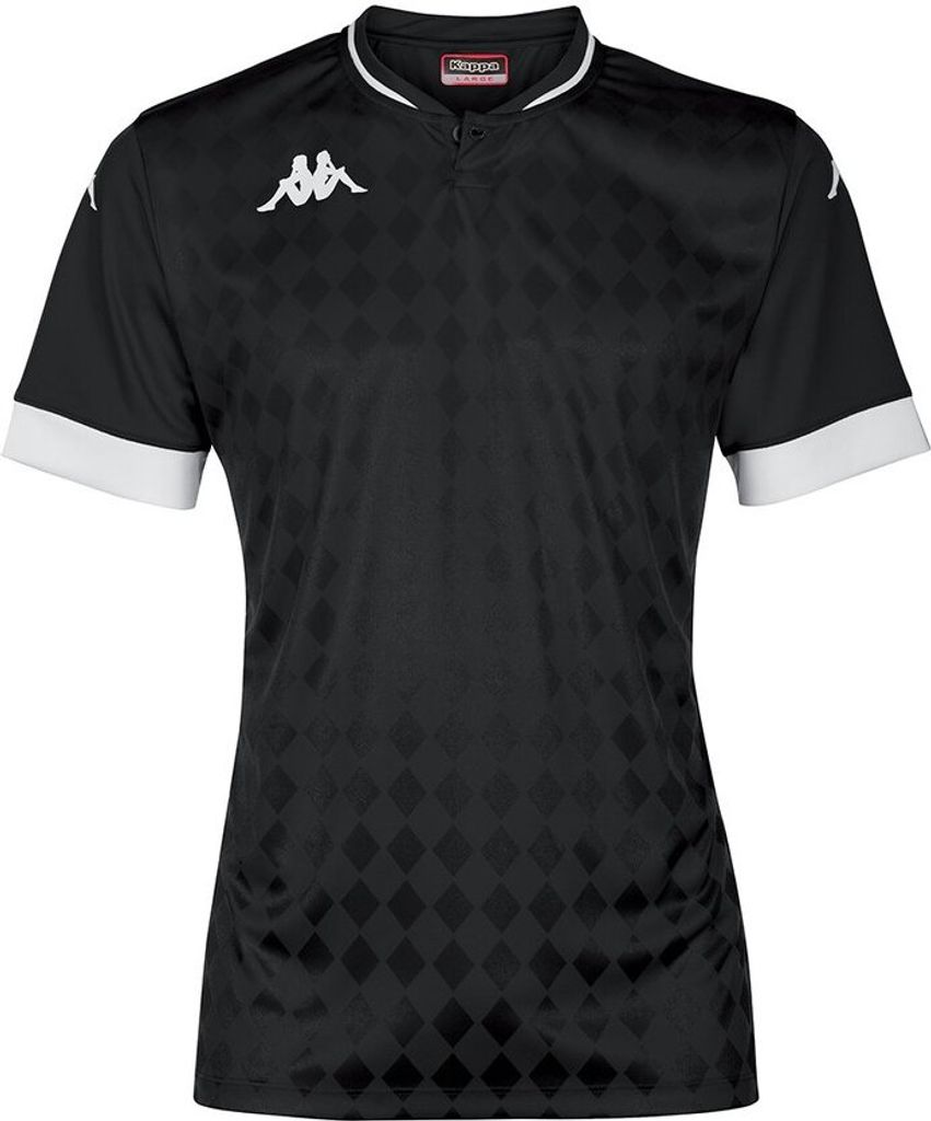Kappa Bofi Kurzarm-t-shirt Schwarz S Mann Schwarz S