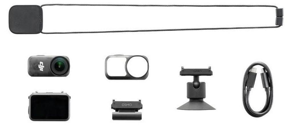 DJI Osmo Nano 4K Kamera 143° Szeroki Kąt 200min Pracy Combo Zdjęcie produktu 