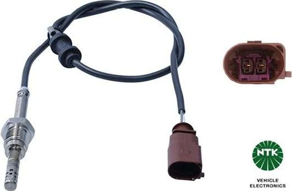 Sensor Abgastemperatur 2 Leitungen NTK IAM-Expertise für VW PASSAT
