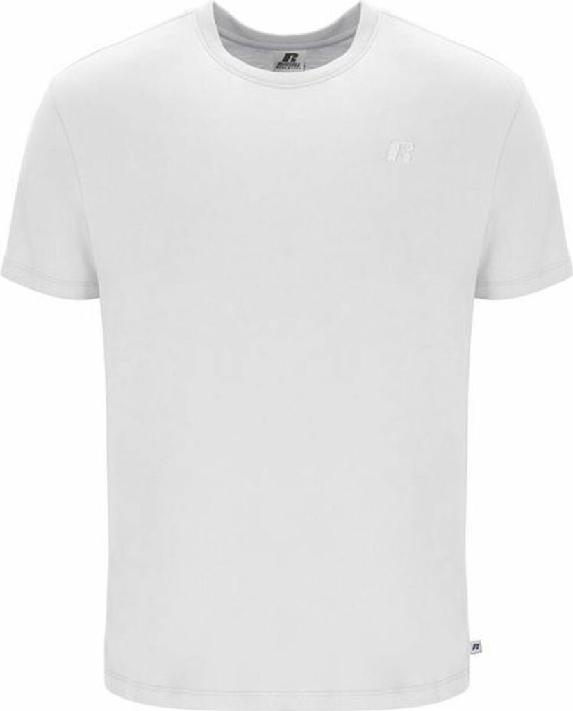 Herren Kurzarm-T-Shirt Russell Athletic Amt A30011 Weiß - M