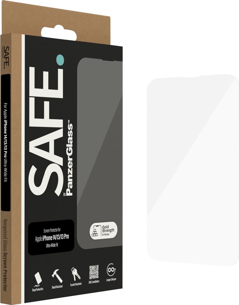 PanzerGlass SAFE. by ® Screen Protector iPhone 14 | 13 | 13 Zdjęcie produktu 