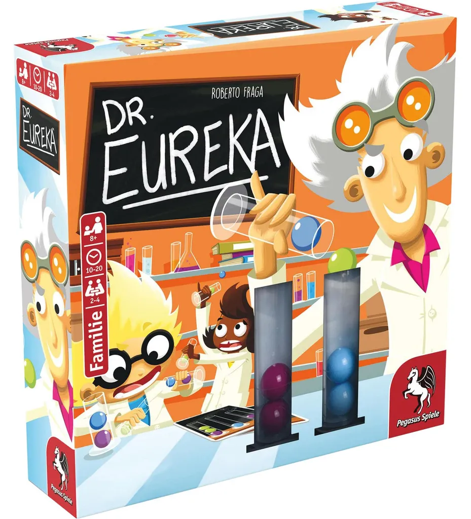 Jeu de Société de Manipulation Dr Eureka Labo de Chimie Ludique 6 Ans+