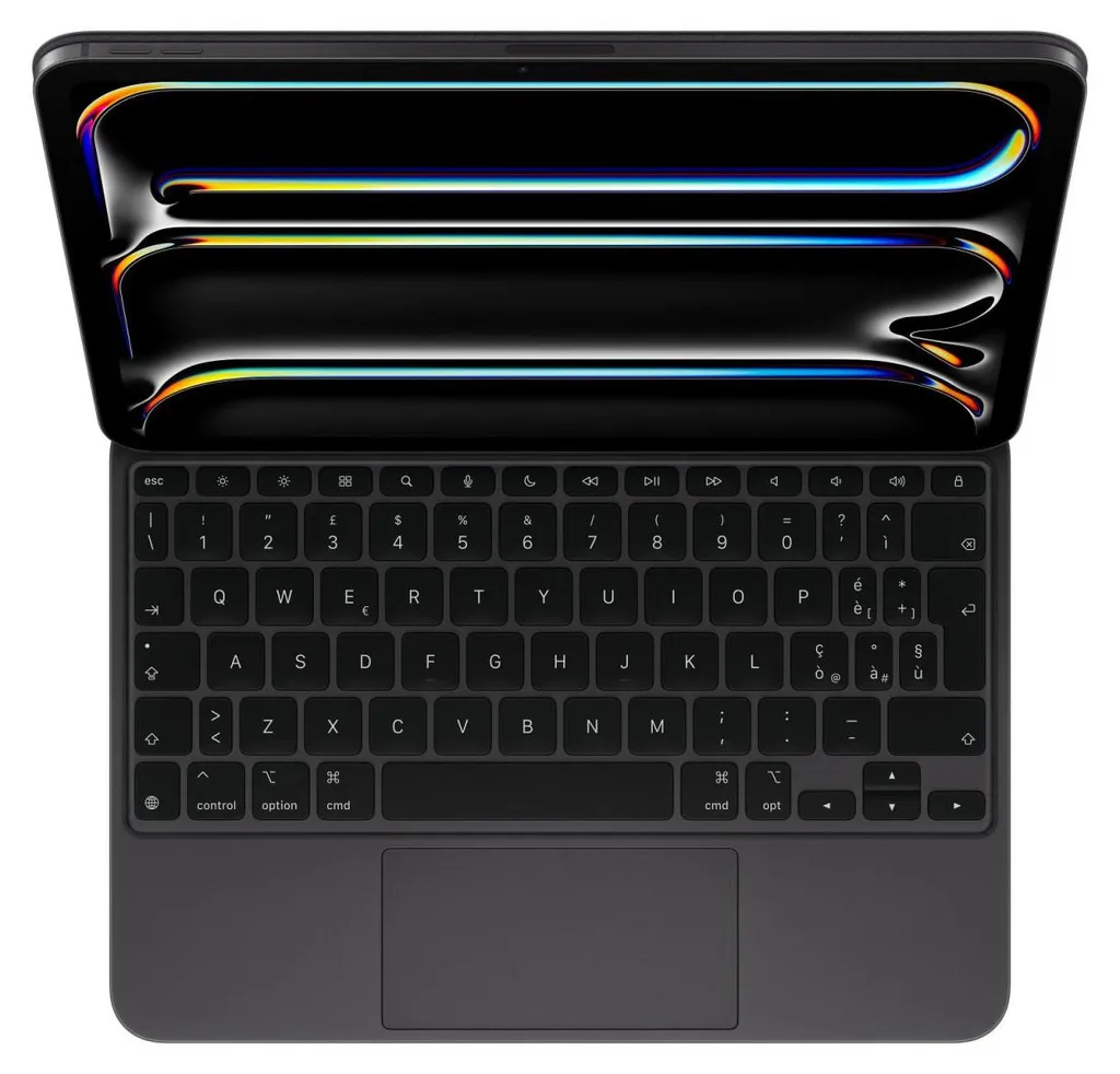Magic Keyboard pour iPad Pro 11 M4 M5 (2024-2025) Noir - AZERTY/IT