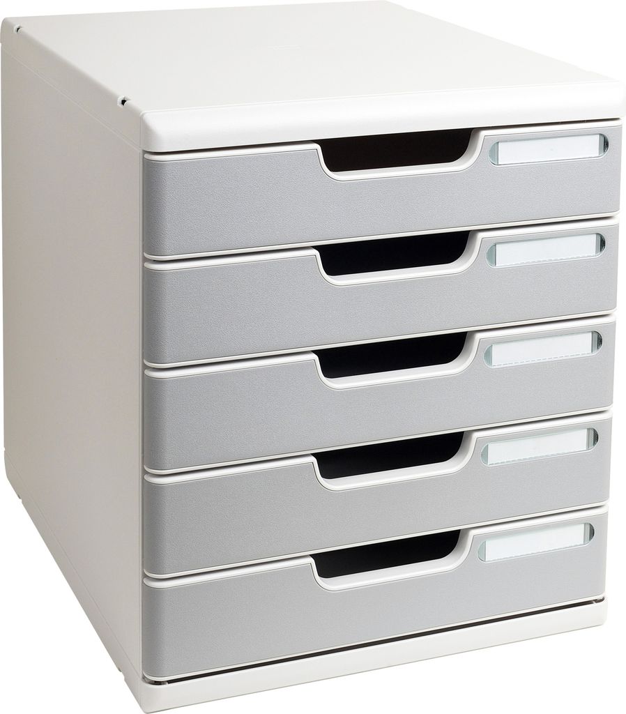 Exacompta Modulo A4, 5 geschlossene Schubladen, Office - Produktbild 
