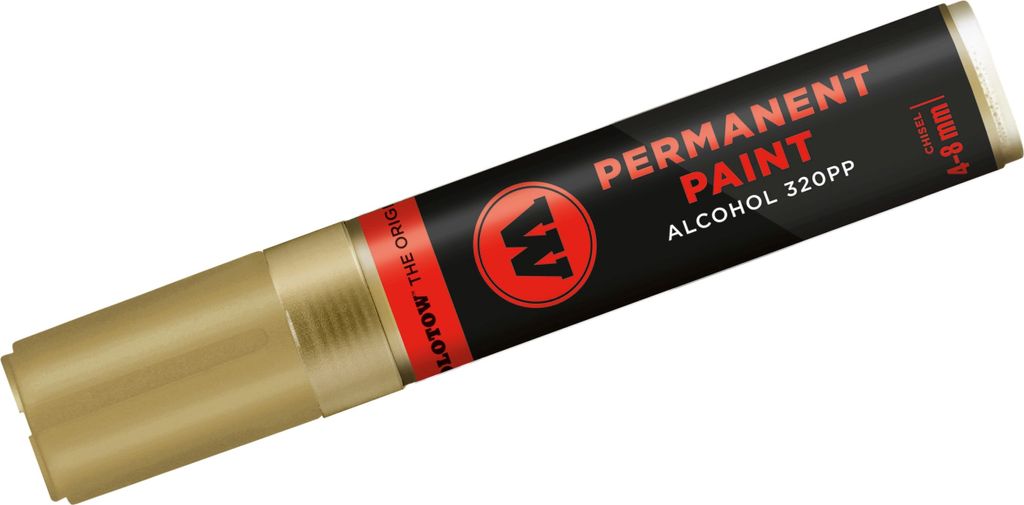 Marker 320PP nachfüllbar 4-8mm gold Packung mit 3 Stück