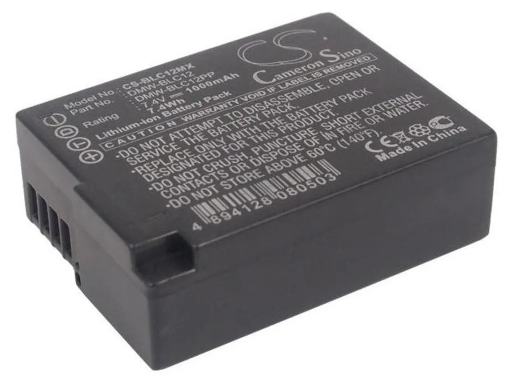 Batterie Rechargeable Li-ion DMW-BLC12 compatible Panasonic et Leica Q