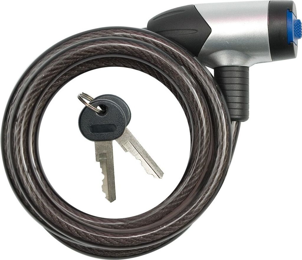 Zámok bicykla 1,5 mx 10 mm kov TO-77838 Obrázok produktu 