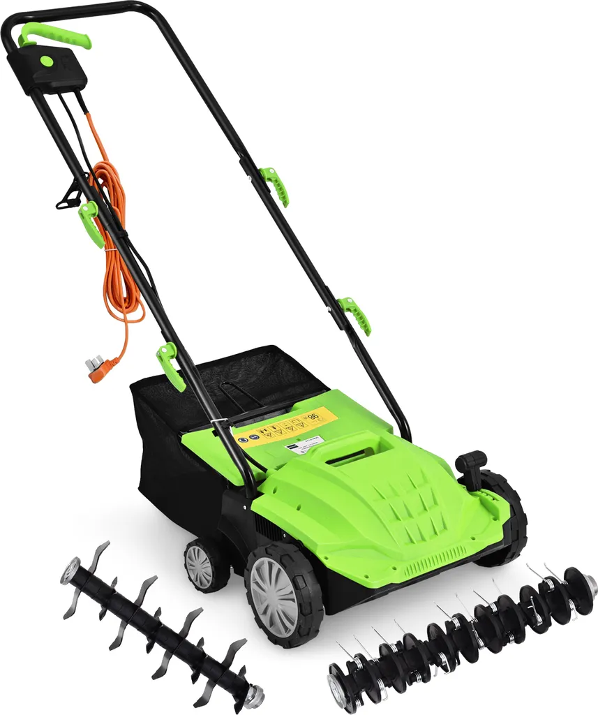COSTWAY Arieggiatore 2-in-1: Il Segreto per un Prato da Sogno