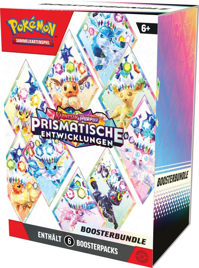 Pokémon prismatische entwicklungen booster bundle german Produktbild 