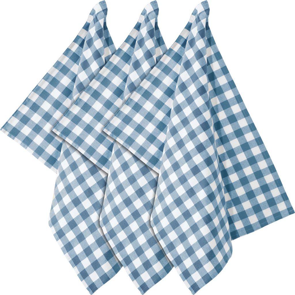 REDBEST Geschirrtuch Nashville" 3er-Pack blau 50x70 cm"