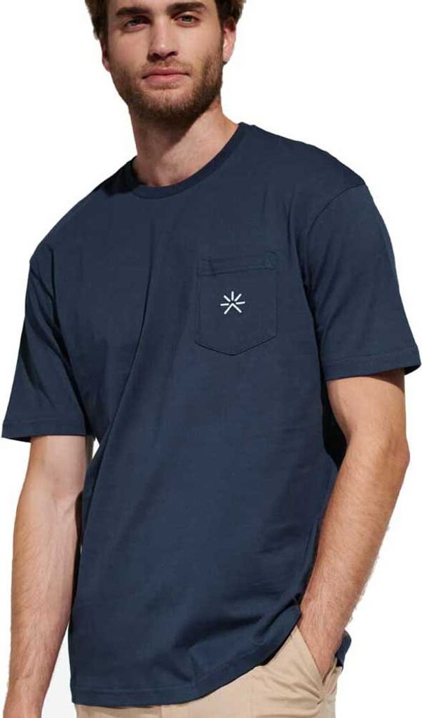 Tropicfeel Pocket Kurzarm-t-shirt Blau XL Mann Blau XL