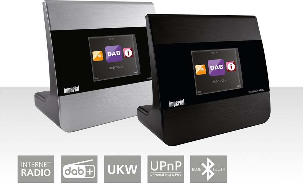 Radio ibrida compatta DABMAN i400 DAB+ / FM / Internet / Immagine del prodotto 