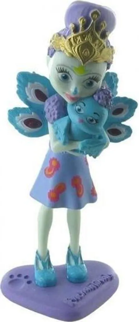 Poupée Enchantimals Patter Paon avec sa Petite Figurine Animale Flap