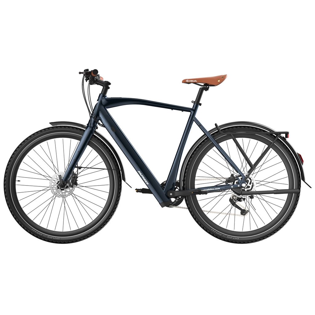 E Bike für Erwachsene Akku 36V 10AH Ebike Herren 250W, Elektrofahrrad Herren 25km/h, Elektrisch Fahrrad 100KM, E Mountainbike E700 * 42C (Dunkelblau)