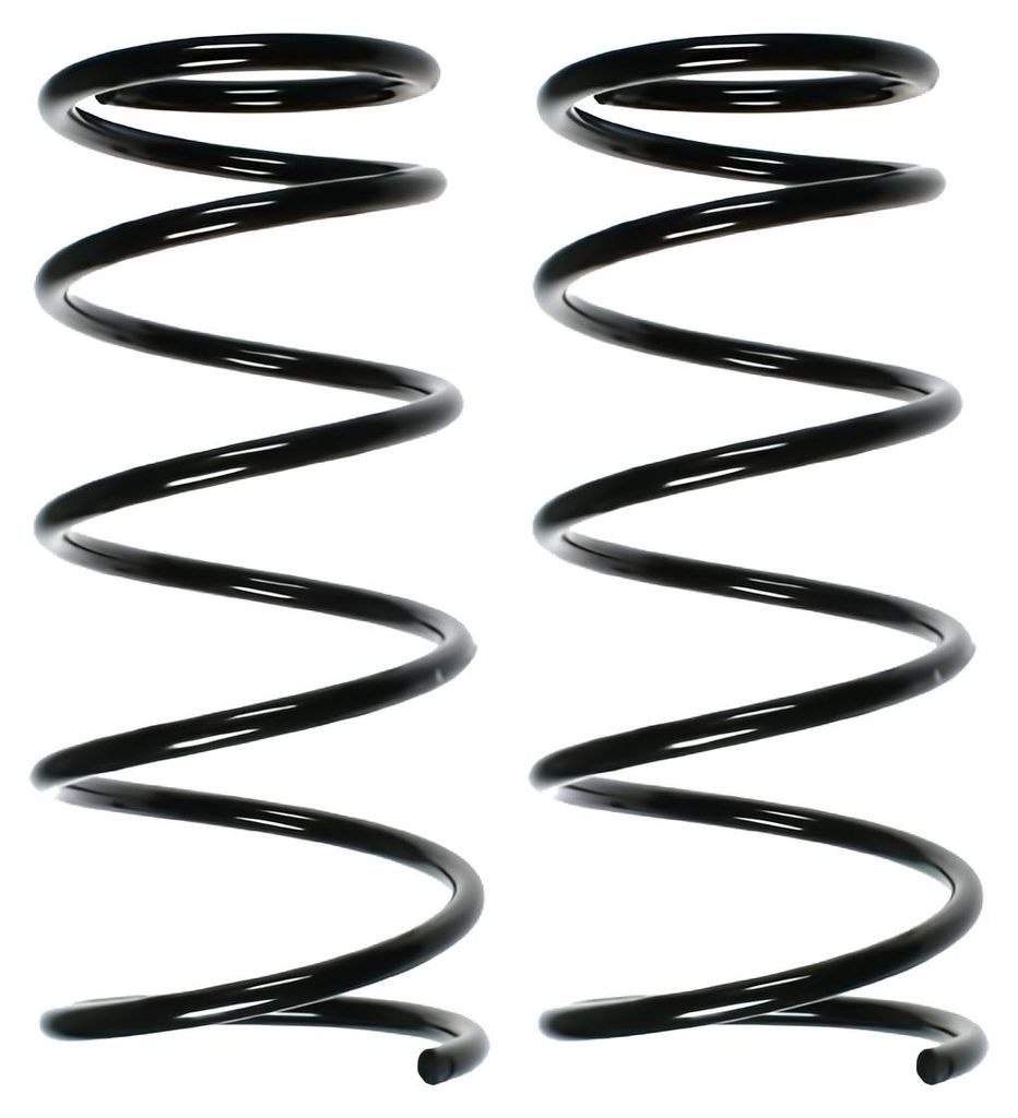 Fahrwerksfedern-Set Vorderachse Schraubenfeder Ø126mm SPIDAN für TOYOTA STARLET