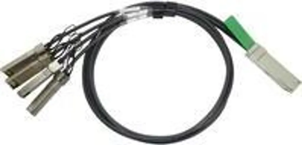 Câble HP 498385-B25 Mini SAS 2m avec Connecteurs SFF-8088 Blindés Noir