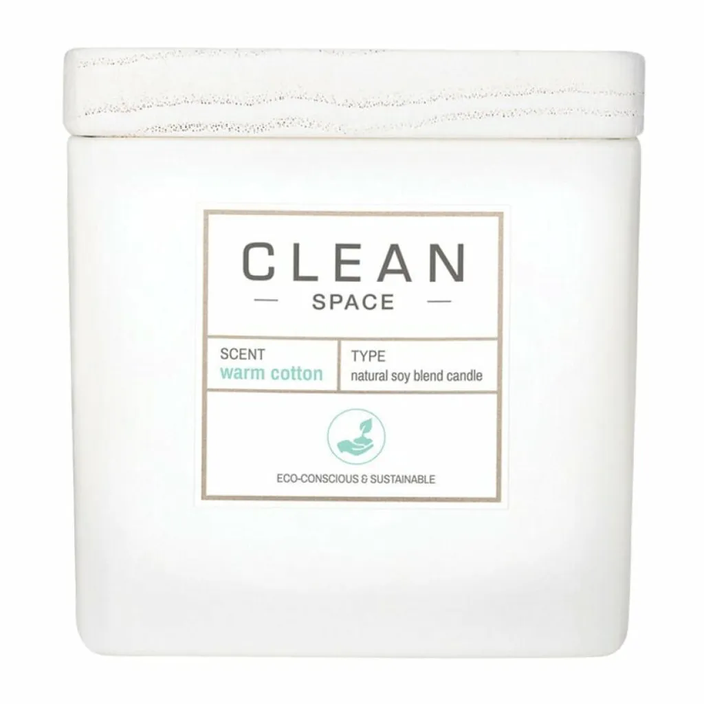 Clean Reserve Candela Cotone Caldo 227g | Lunga Durata e Atossica