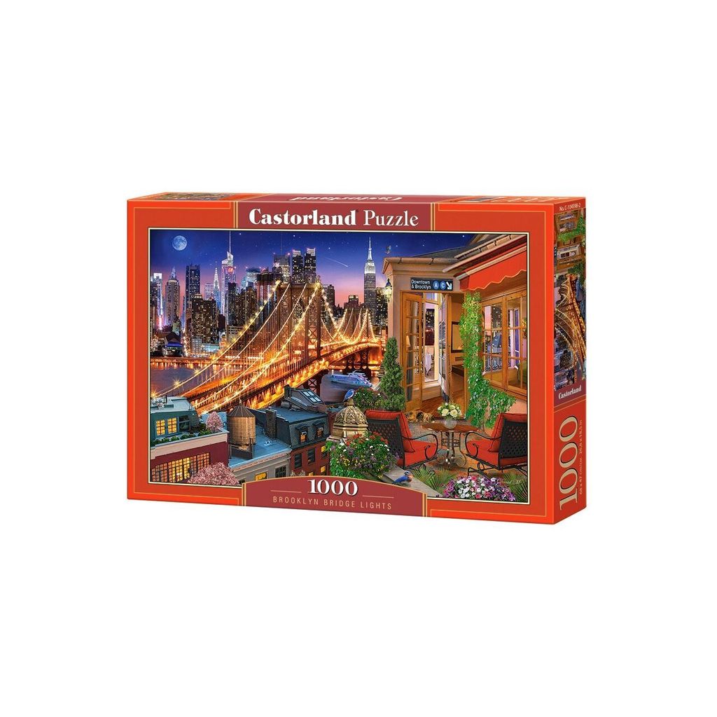 Castorland Puzzle 1000T Brooklyn Bridge bei Nach