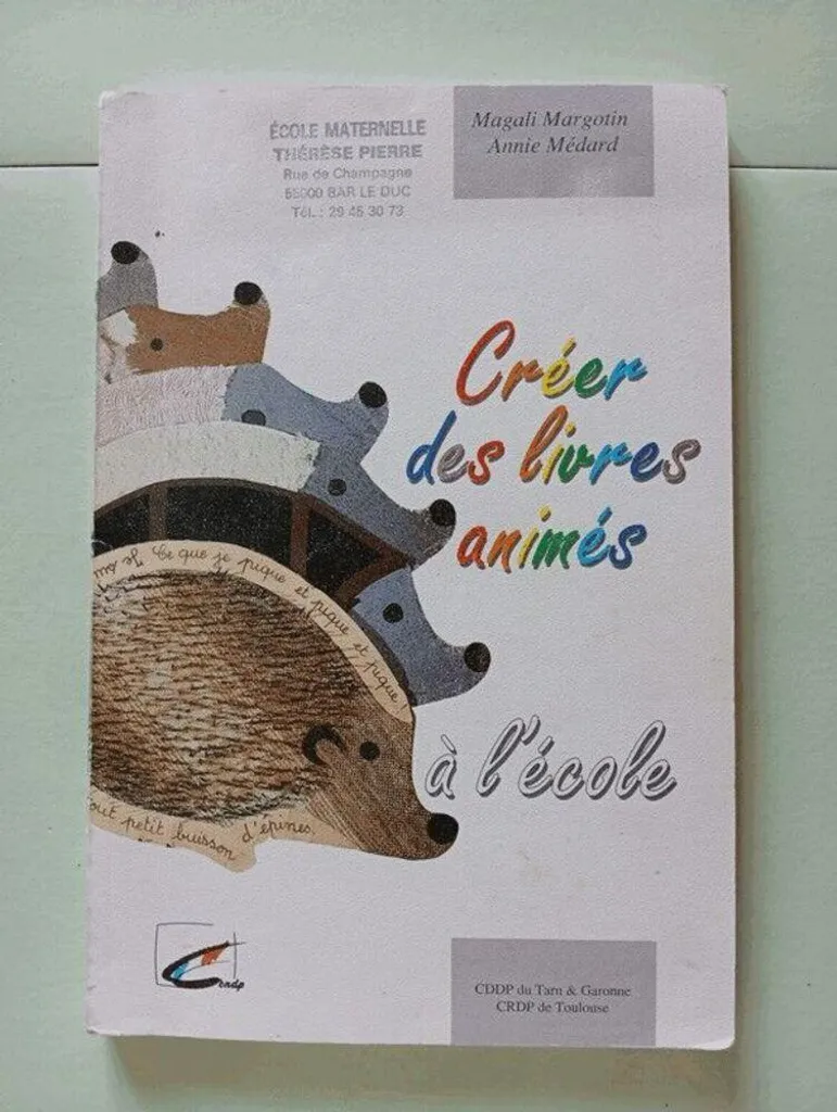 Créer des livres animés à l'école avec techniques de Pop-up et Plis
