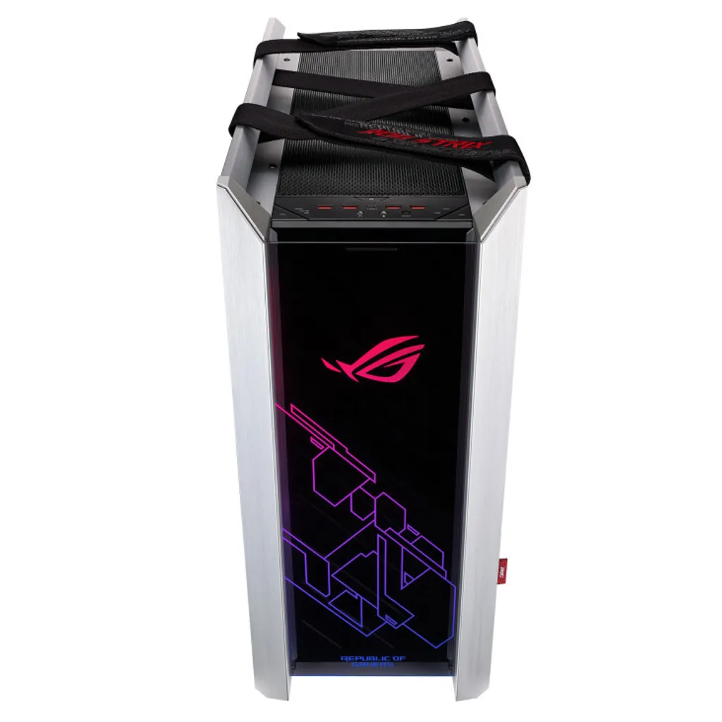 Boîtier PC ASUS ROG Strix Helios Blanc pour Configuration Gaming E-ATX