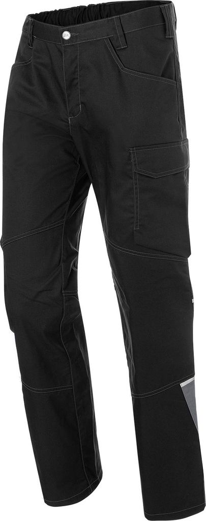 Kübler ICONIQ PRO Hose, Ergonomische Arbeitshose mit reflexiven Elementen und Industriewäsche-Eignung