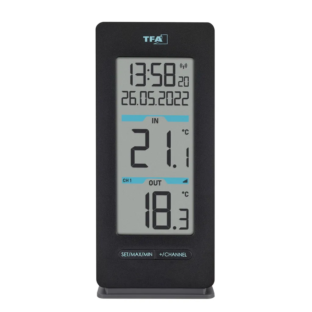 Thermomètre sans fil BUDDY TFA 30.3072.01 : finies les erreurs de météo