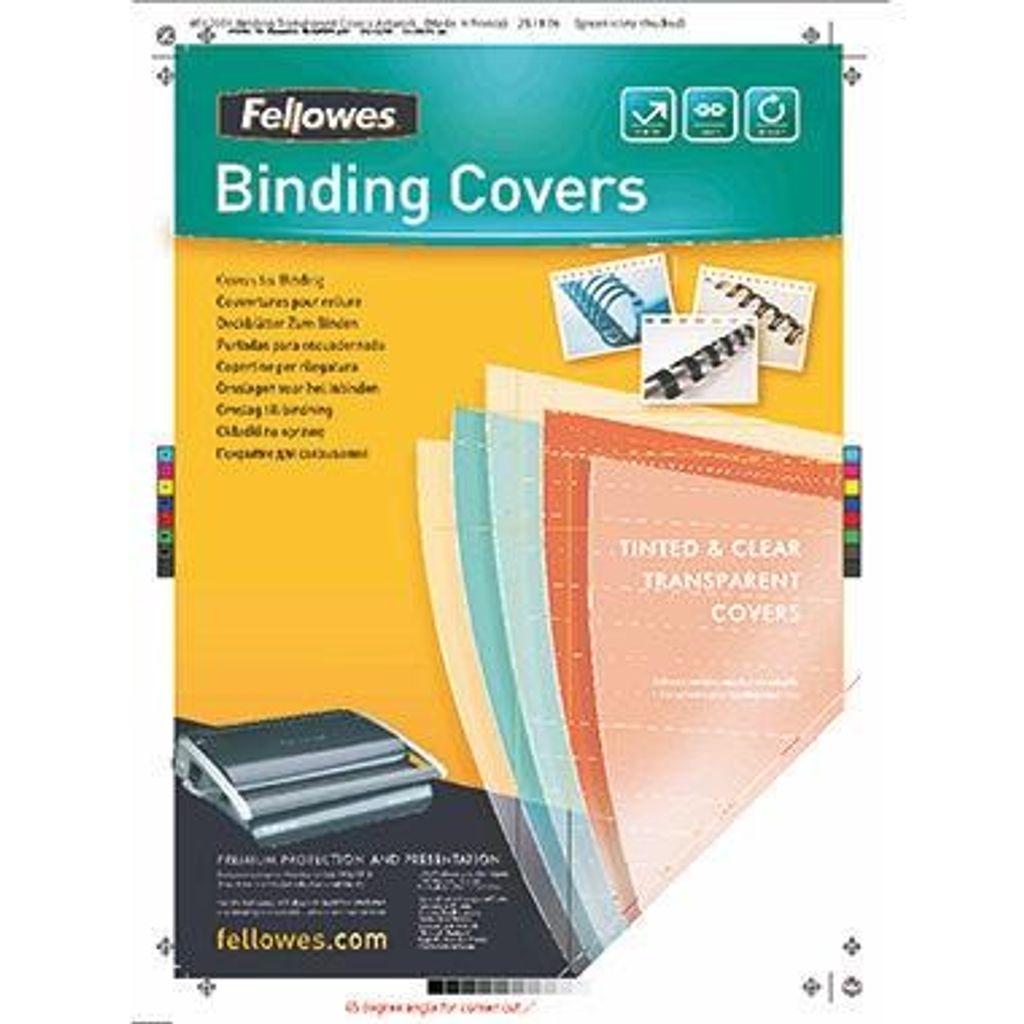 Fellowes Präsentationsdeckb. Transp. PVC 300 MIC A4  100PK Obrázok produktu 