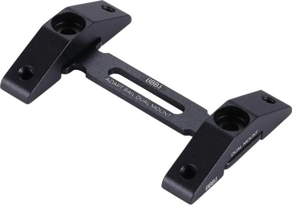 Bbb Dualmount noir Support de bidon ajustable fixation double robuste