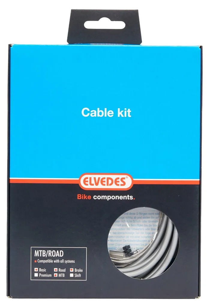 Câble de frein universel Elvedes 2015010 gris pour vélo
