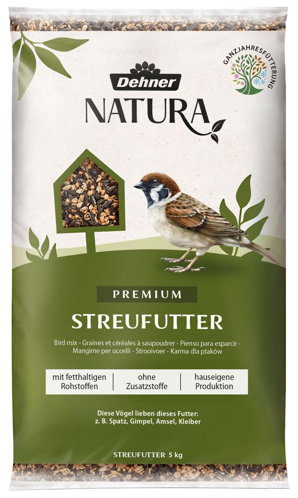 Dehner Natura Premium Wildvogelfutter, Streufutter, Produktbild 