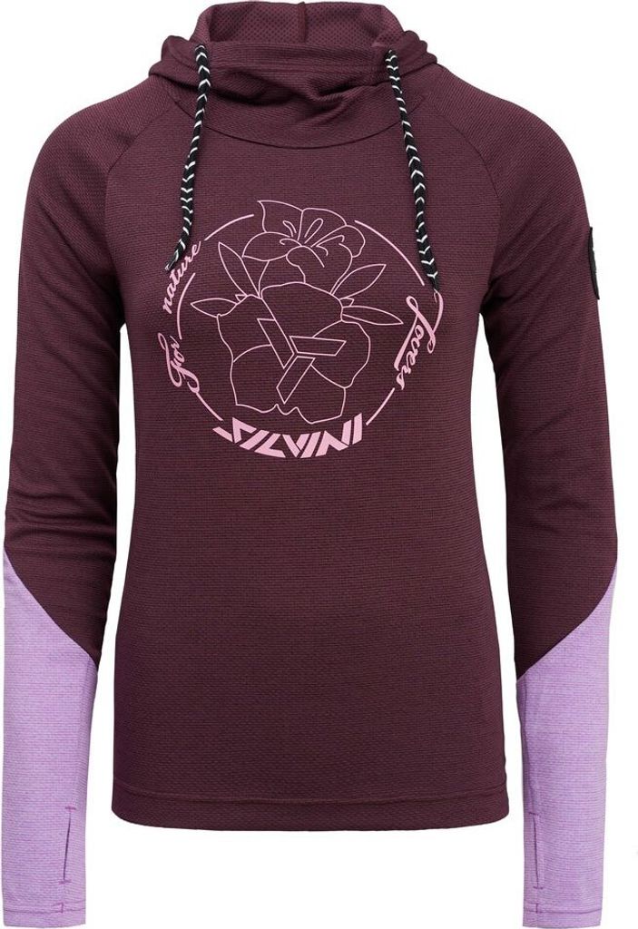 Silvini Merate Kapuzenpullover Lila M Frau Lila M