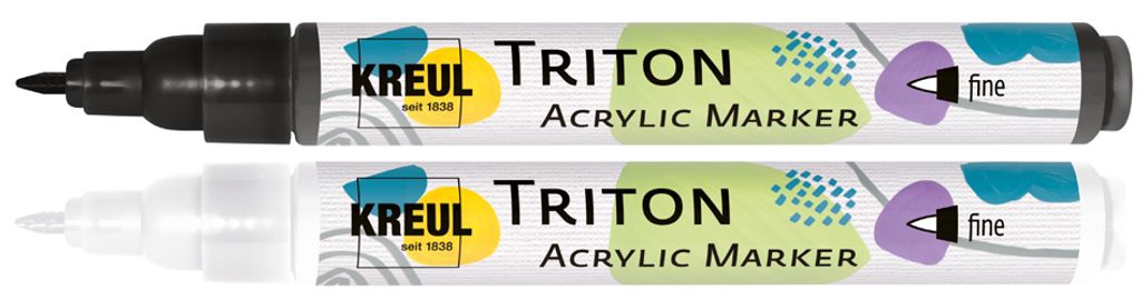 Kreul 17983 Tips, Medium, 5 Pieces, Line Width 2 4 Mm, Suitable