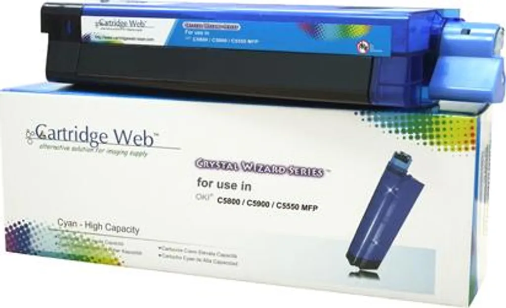 Remplacer Toner Cyan 43324423 pour OKI C5800 sans perte de qualité