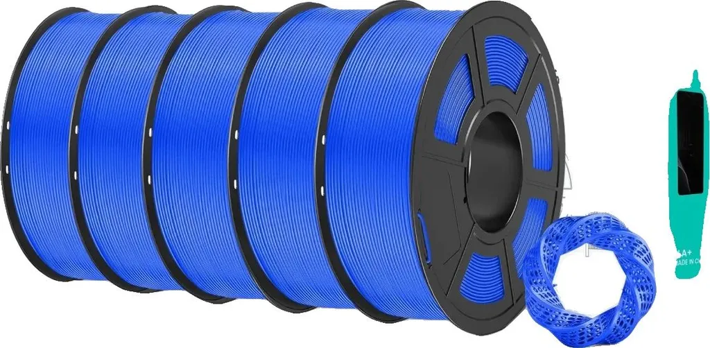 Filamento PLA+ Blu Ecologico per Stampa 3D Professionale 1kg
