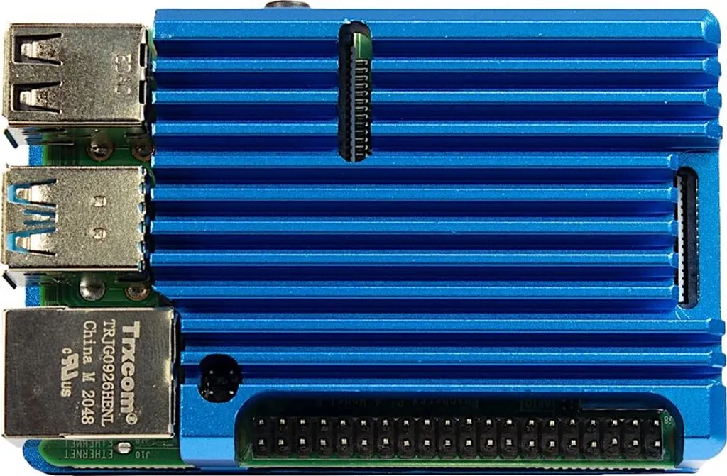 Châssis de protection Raspberry Pi 4 Model B Inter-Tech ODS-721 noir - 4