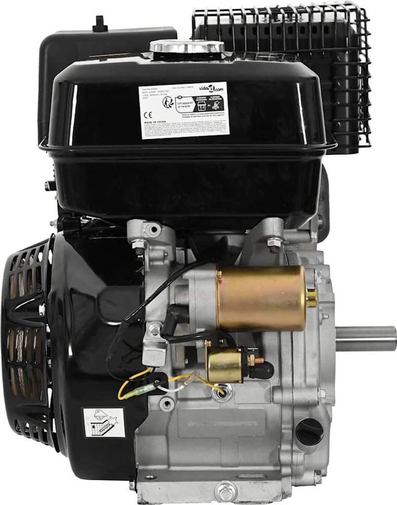 vidaXL Motore a benzina 15 CV 11 kW Nero Immagine del prodotto 