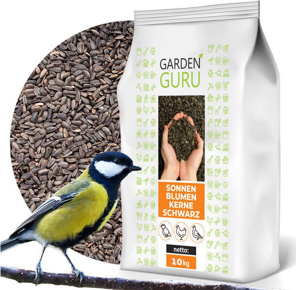 GardenGuru Schwarze Sonnenblumenkerne Kaufland.de