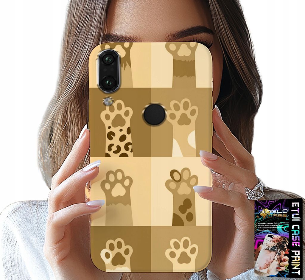Hülle Für Huawei Y7 2019 - Liebe Katze, Designs Mit Katzen, Katzenpfoten