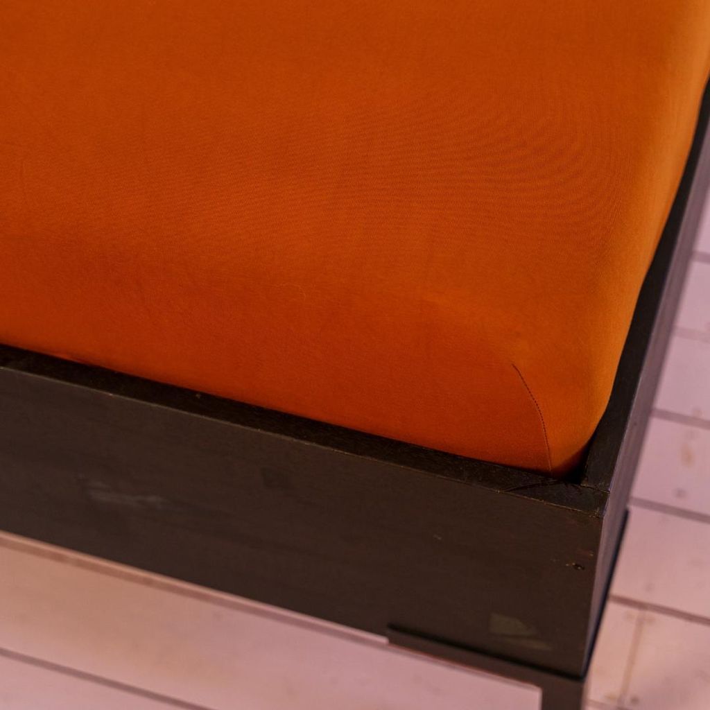 Kayori Jersey Spannbettlaken Saiko Farbe Braun Größe 140-160x200-220 cm