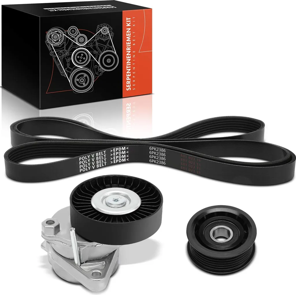 Kit courroie pour réparation alternateur Mercedes W211 W203 S203 et R171