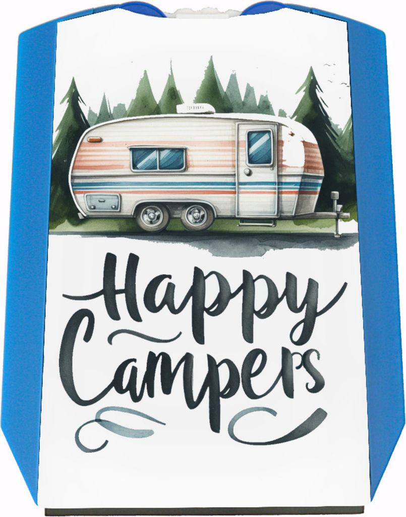 Happy Campers Wohnwagen Parkscheibe