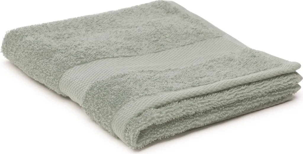 Serviette visage en coton absorbant 60x100 cm Excelsa Spa coloris gris